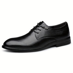 Men's Leather Oxford Shoes for Wedding Business