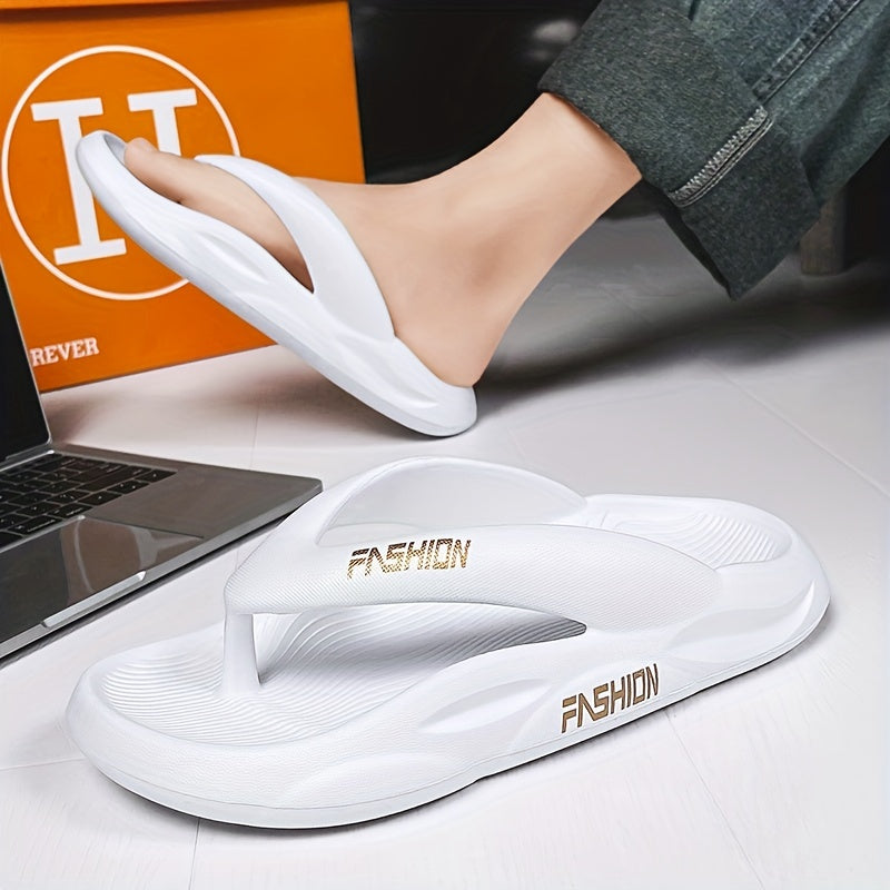 Men's Non Slip Flip Flops Walking Slippers