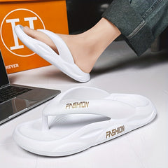 Men's Non Slip Flip Flops Walking Slippers