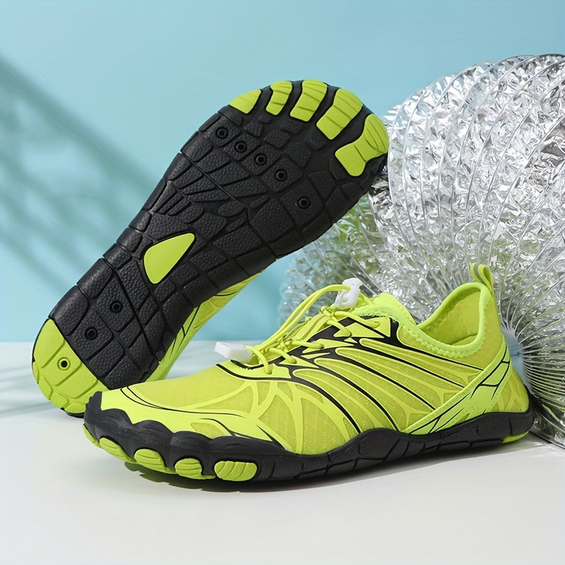 Men's Adjustable Bare Water Shoes Quick Dry Non Slip for Summer Beach