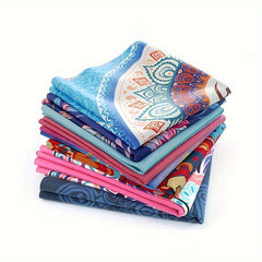 1.5mm Yoga Mat Flower Pattern 6.0ft Soft Fitness Mat