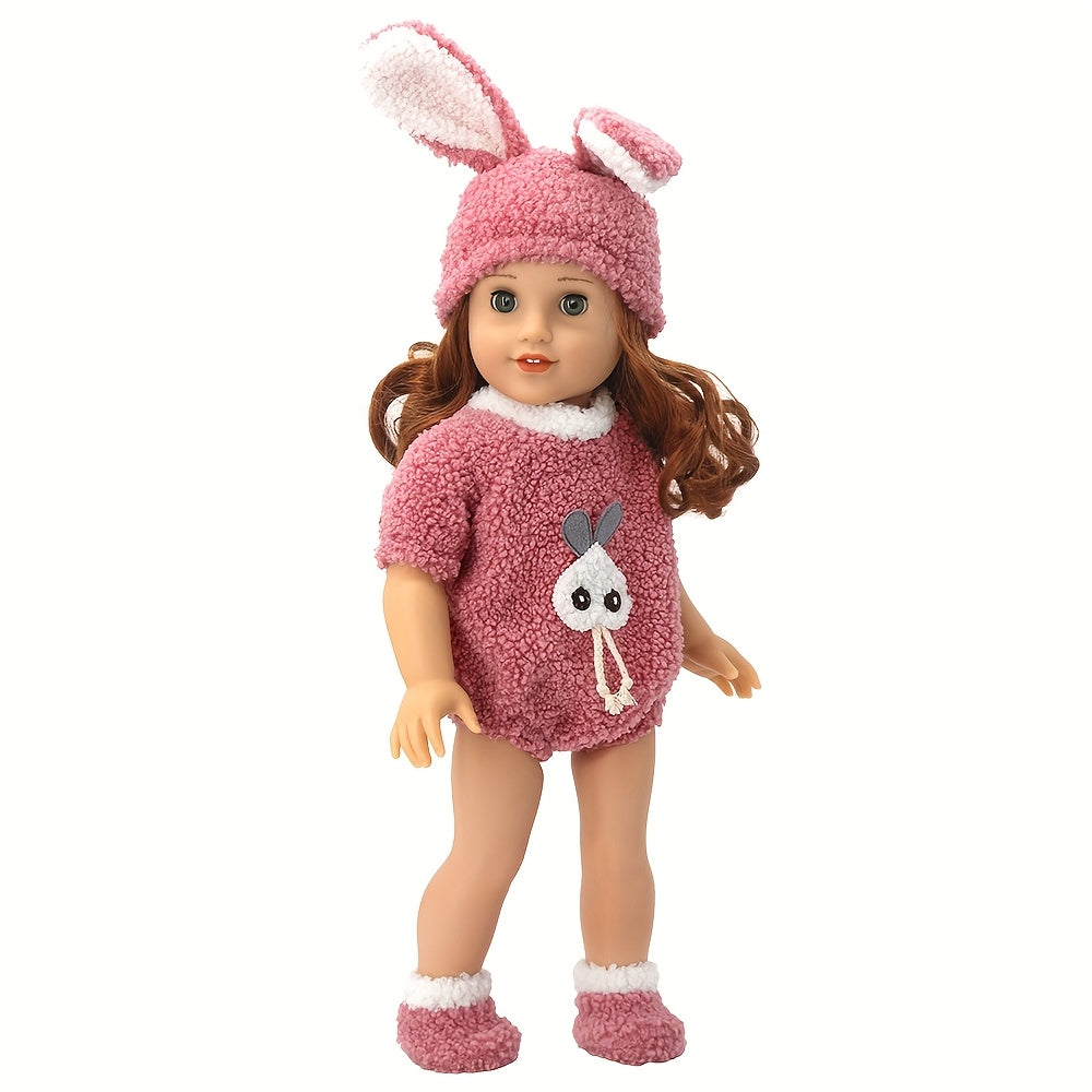 Bean Paste Onesie Doll Clothes Set for 17" Dolls