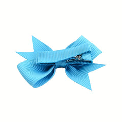 20pcs Small Bowknot Hair Clip Baby Girl Hair Accessories