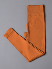 High Waist Ribbed Yoga Leggings - Women's Activewear