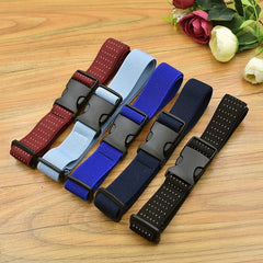 Boys Casual Adjustable Elastic Buckle Belt