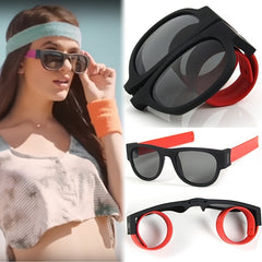 Snap Goggles Creative Glasses Sunglasses Wristband Bracelet