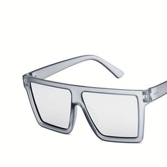 Oversized Square Frame Sunglasses Beach UV400
