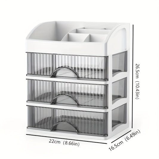 Clear Makeup Organizer Big & Spacious Cosmetic Display Case
