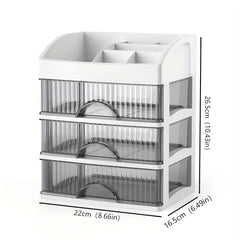 Clear Makeup Organizer Big & Spacious Cosmetic Display Case