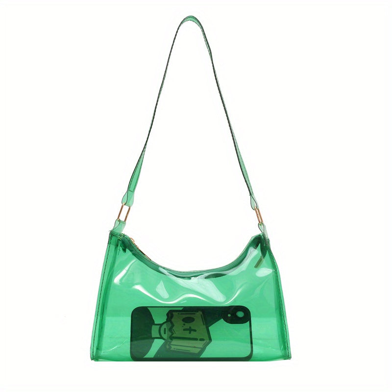 Clear Crossbody Shoulder Bag for Beach Travel