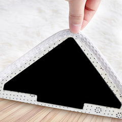 8pcs Reusable Rug Tape Double Sided Floor Mat Pad