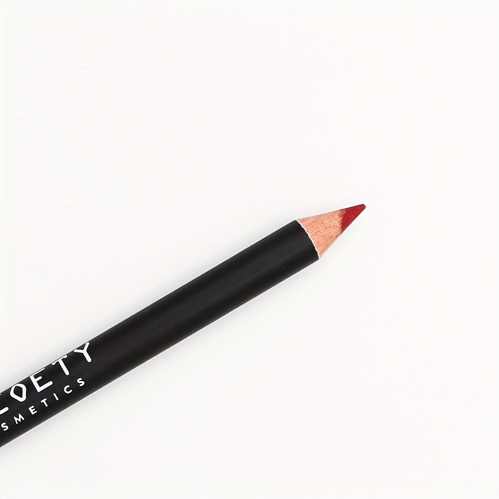 Professional Makeup Slim Lip Pencil Long Lasting Nude Matte Finish Lipliner