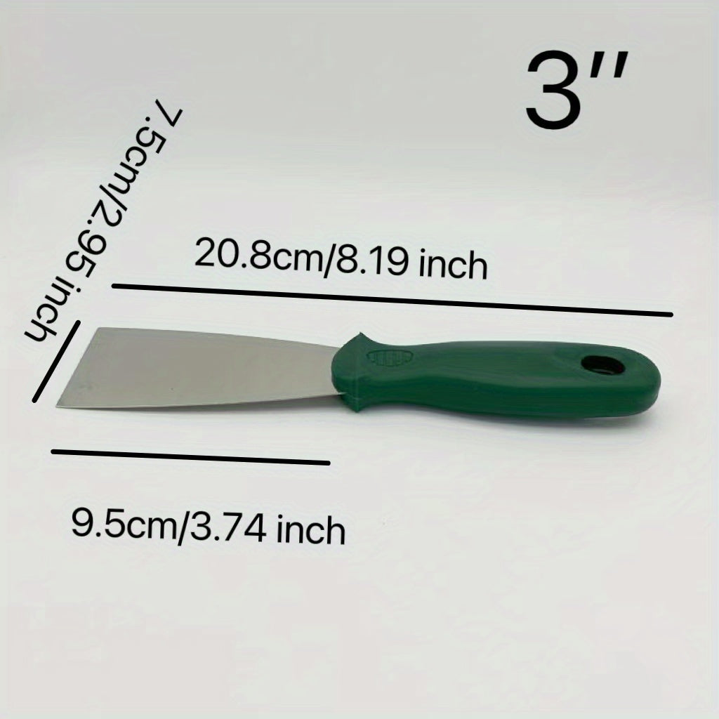 Stainless Steel Putty With Green Handle 5 08 12 7 Cm