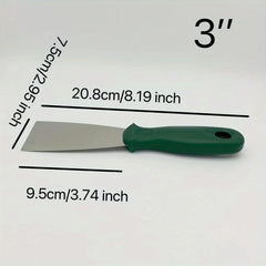 Stainless Steel Putty With Green Handle 5 08 12 7 Cm