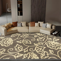 Large Modern Floral Area Rug for Living Room Bedroom Office