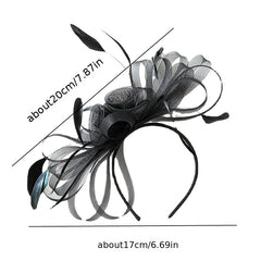 Vintage Headband Fascinator Derby Headband Hairband Wedding Headpiece