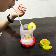 Small Beer Ice Cup Model Silicone Water Cup Mold With Lid