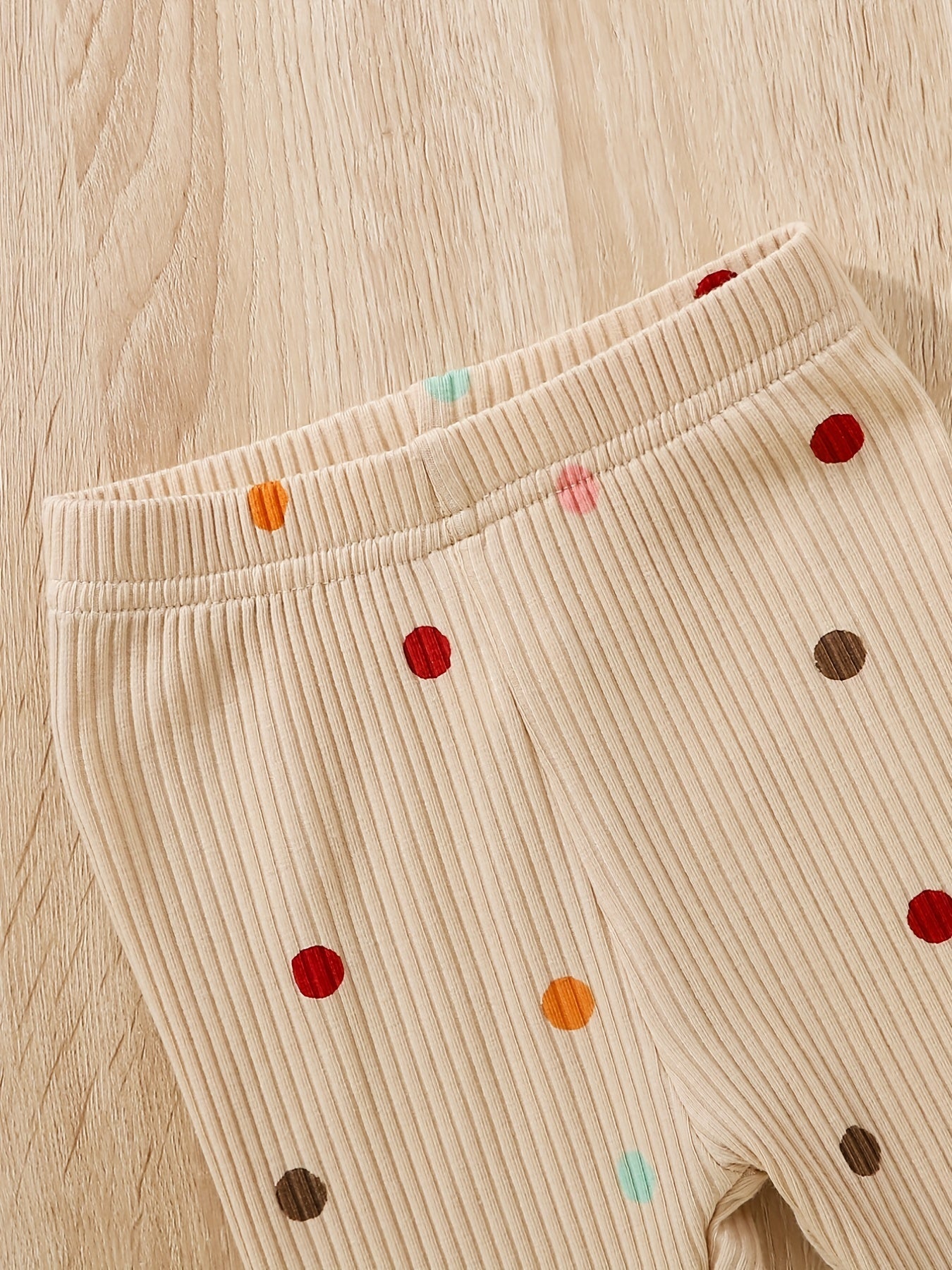 Polka Dot Romper & Pants Set for Newborn Girls