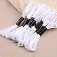 24 Skeins Cross Stitch Threads And Cotton Embroidery Floss