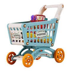 Kids Supermarket Playset 76pcs Grocery Shop Toy with Checkout Counter