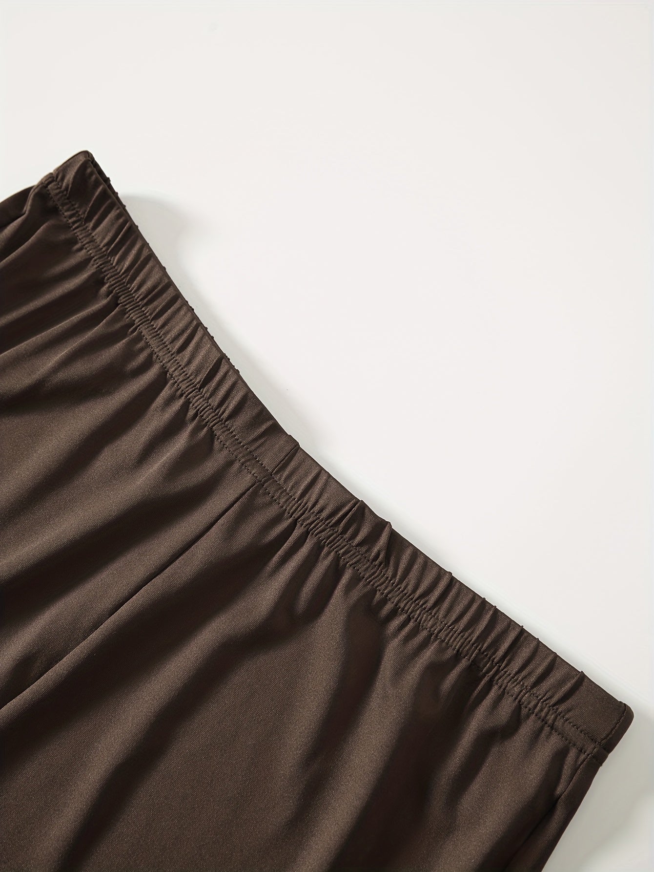 4 Pack Basic Solid Shorts Women's Casual Biker Shorts
