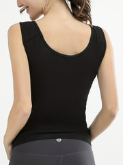 Shaping Tank Tops Tummy Control Workout Top for Women