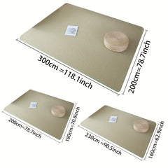 Breathable Natural Fiber Summer Carpet for Living Room and Pet Play Area