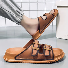Men's Casual Slides Sandals Non Slip Open Toe Shoes