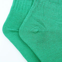 3 Pairs Solid Mid Tube Socks Women's Stockings