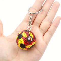 Sports Football Key Chain Bag Hanging Ornament Gift For Men Women