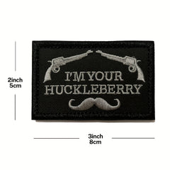 VALQST Huck Patch Embroidered Tactical Applique Morale Hook & Loop