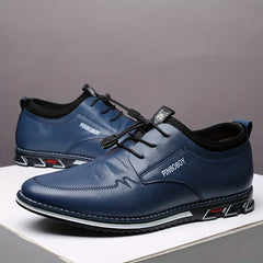 Men's Round Toe Formal Shoes Wear resistant Non Slip Smart Casual Shoes
