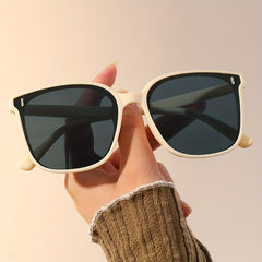 Rivet Square Sunglasses UV400 Sun Shades Glasses Casual Style