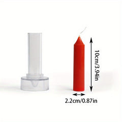DIY Plum Rod Fine Tooth Candle Mold