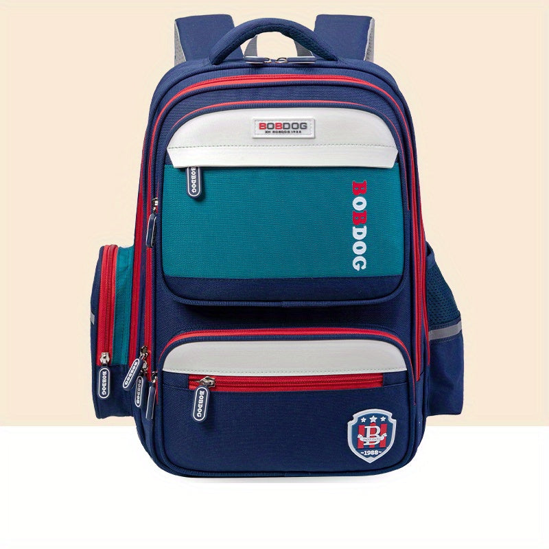 Baguette Schoolbag For Kids 6-12 Years Old Load Reduction Spine Protec