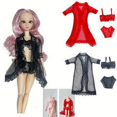 30cm Doll Accessories Skirt DIY Princess Dress Toys for Dolls