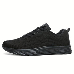 Men's Lightweight Knitted Casual Shoes Breathable Non Slip Sneakers