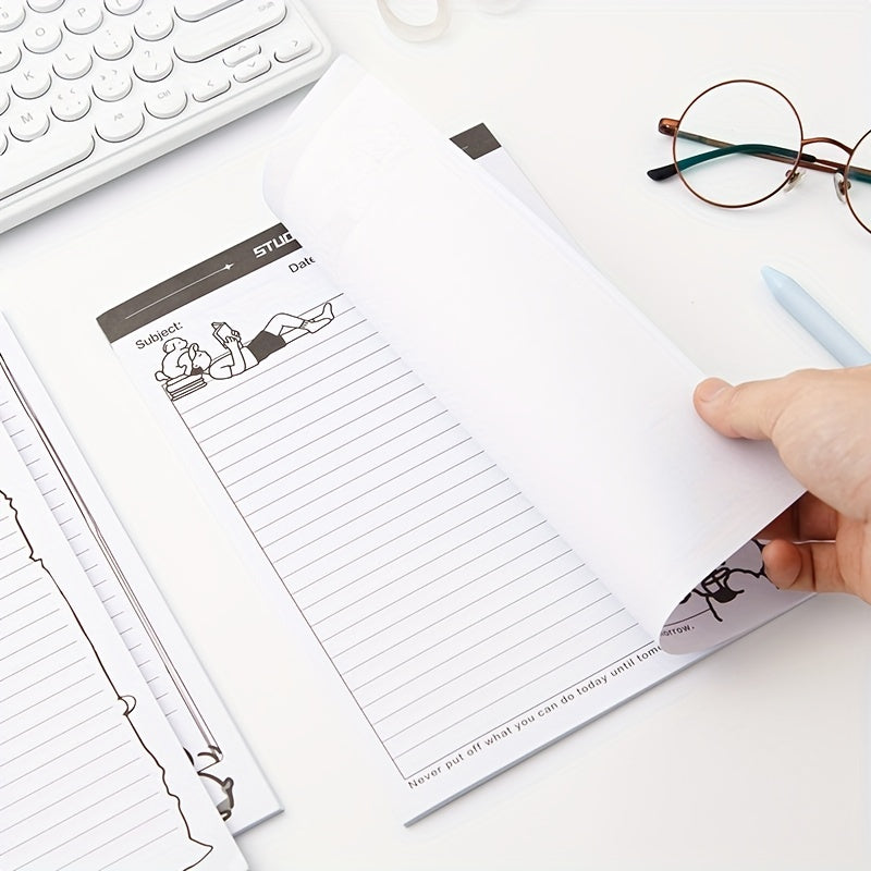 B5 Horizontal Line Notebook Student Planner 30 Sheets