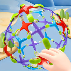 Magic Flower Ball Colorful Outdoor Toy Red Green Yellow Balls Durable