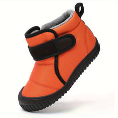 Girl's Warm Snow Boots Cozy Fleece Lined Non-slip Ankle Boots
