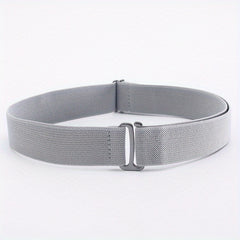 Invisible Adjustable Waist Belt Shirt Anti Wrinkle Elastic Belt