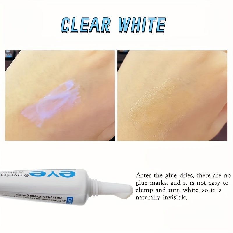 2pcs Quick Dry Eyelash Glue Waterproof Adhesive