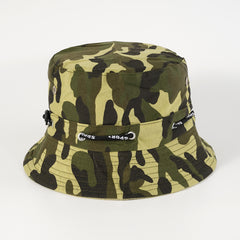 Camouflage Fisherman Hat Foldable Sun Hat Men Women Fishing Outdoor Sun Hat