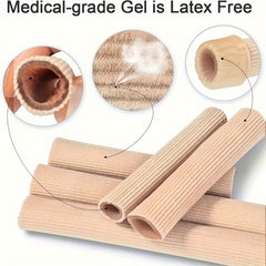 Toe Sleeve Protectors Silicone Gel Relief Toe Pressure Corn Calluse