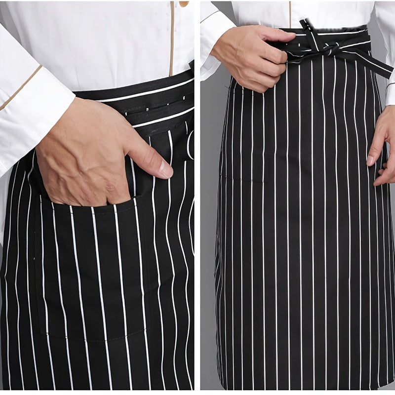 Polyester Half Apron for Hotel Restaurant Waiters