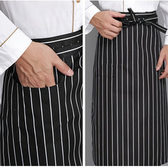 Polyester Half Apron for Hotel Restaurant Waiters