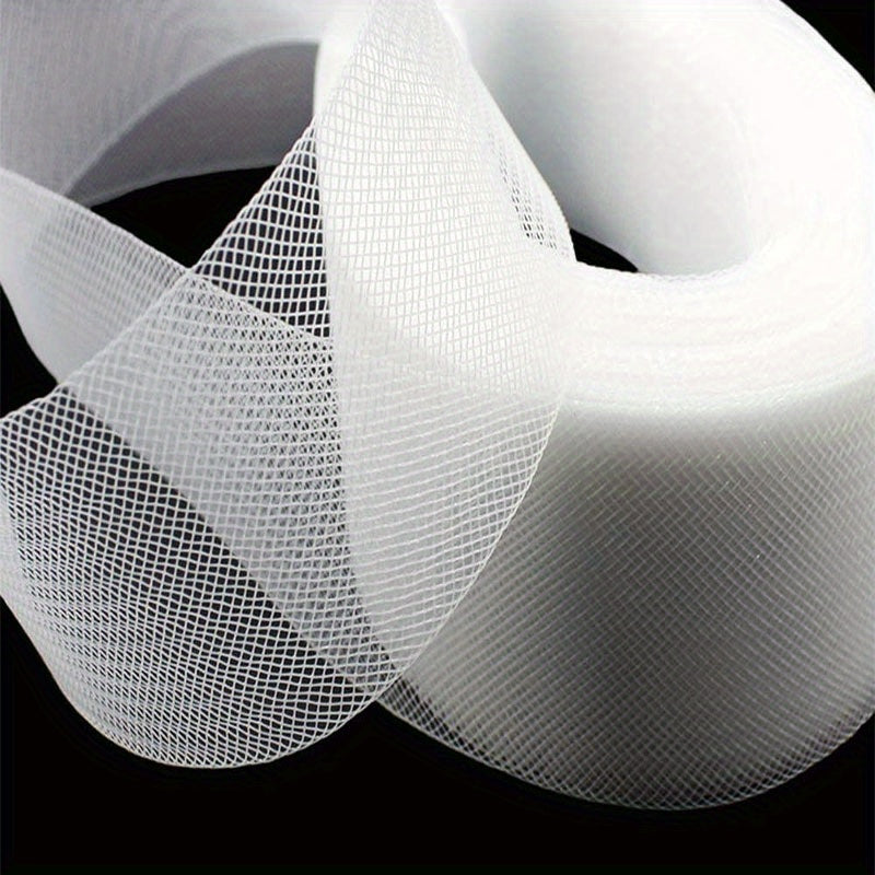 50 Yards Rigid Horsehair Polyester Skeleton Sewing Wedding Dress Accessories