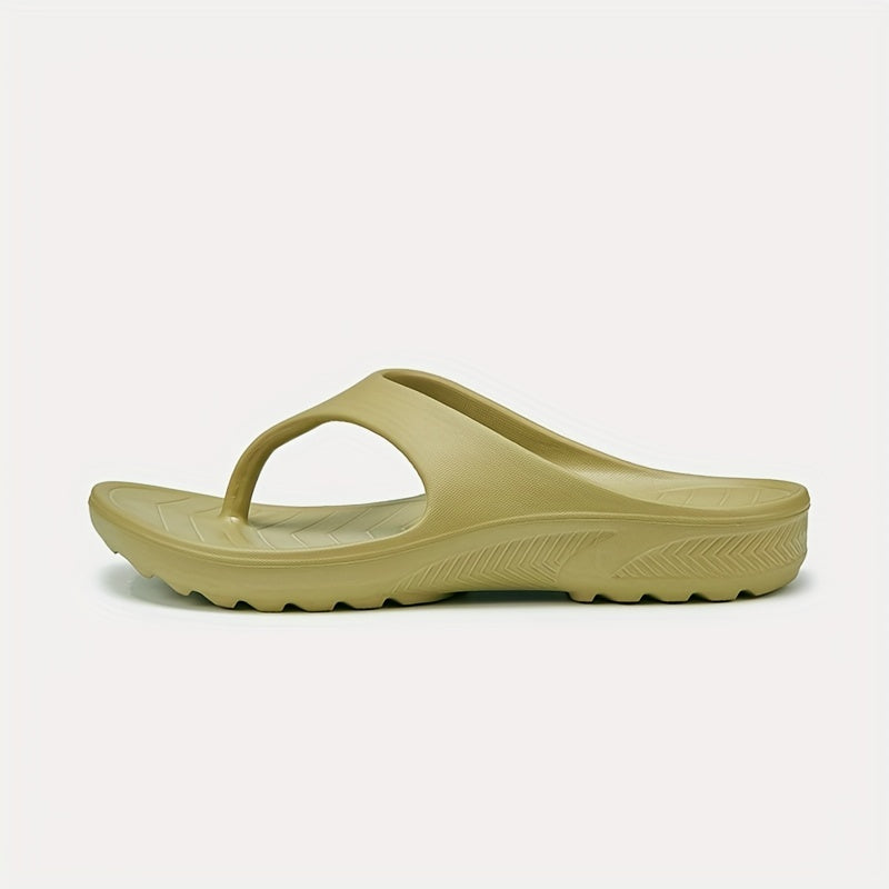 LUOFU Men's Lightweight Non Slip Flip Flops Comfy Thong Sandals