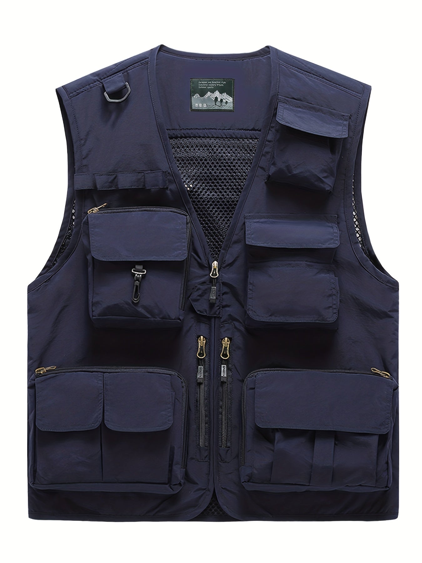 Mesh Vest with Pockets for Outdoor Activities