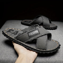 Men's Quick Dry Non Slip Slides for Indoor & Outdoor